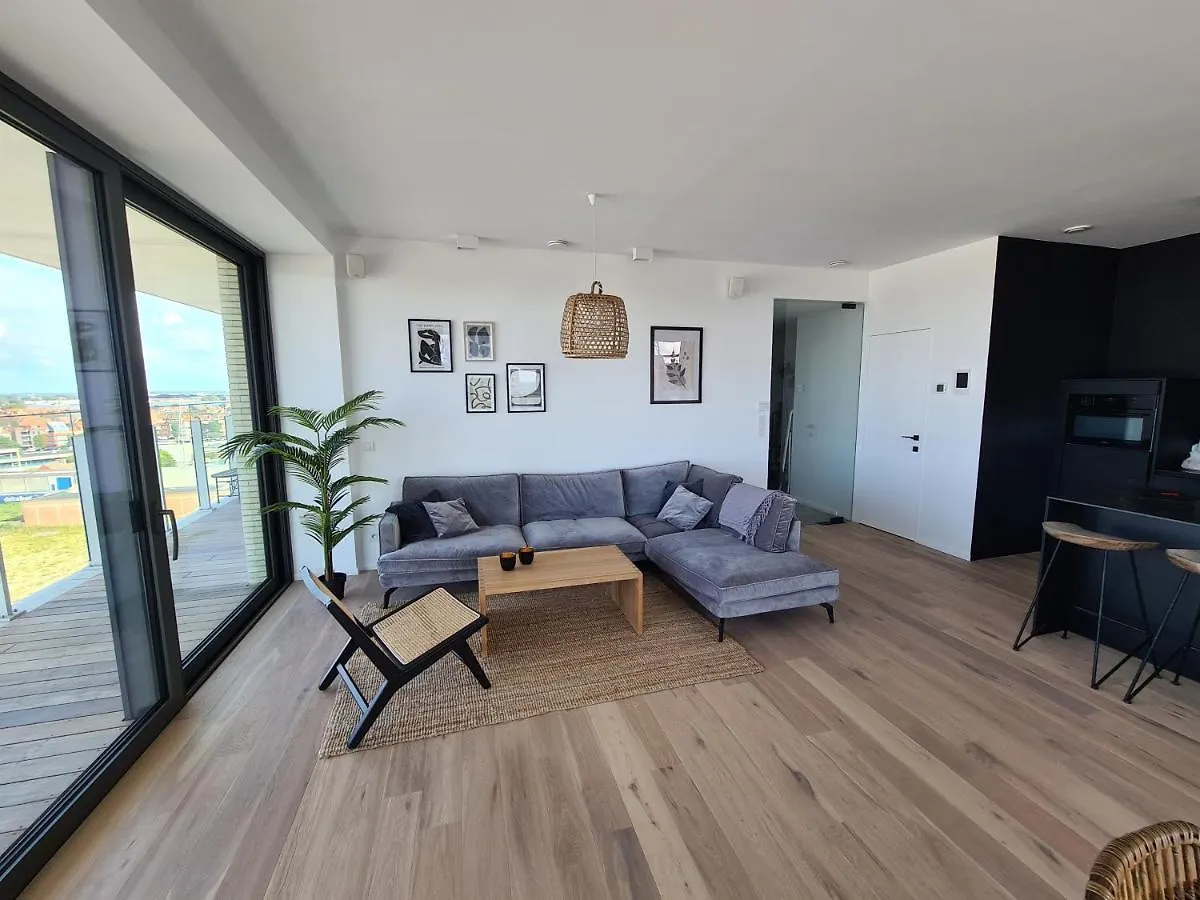 Central Park Tower Sea View Residence With Pool And Gym Οστένδη 0*,